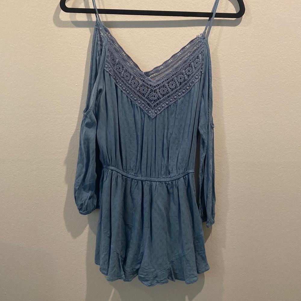 Blue Summery Romper